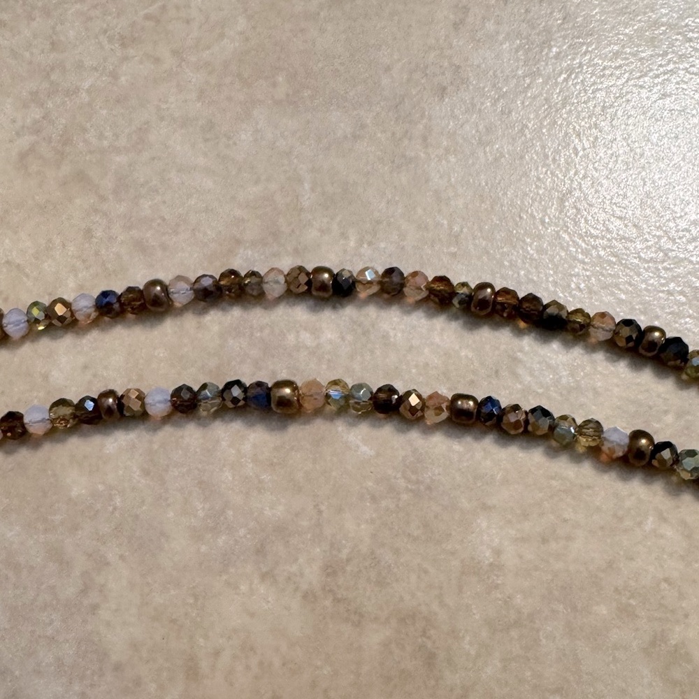 Two Handmade Beaded Bracelets 💛🤎 - Picture 5 of 8